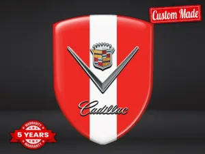 Cadillac Adesivi Vetri Auto su Misura Stile Lusso Regolabili ST